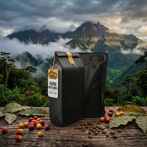 PNG Mt Otto specialty coffee beans by The Caffeine Experience